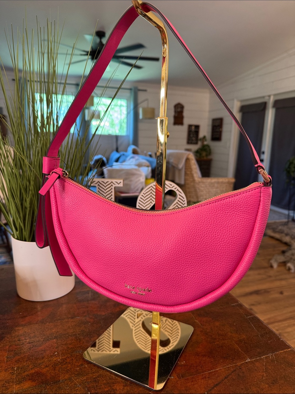 Kate Spade Smile Small Leather Shoulder Bag